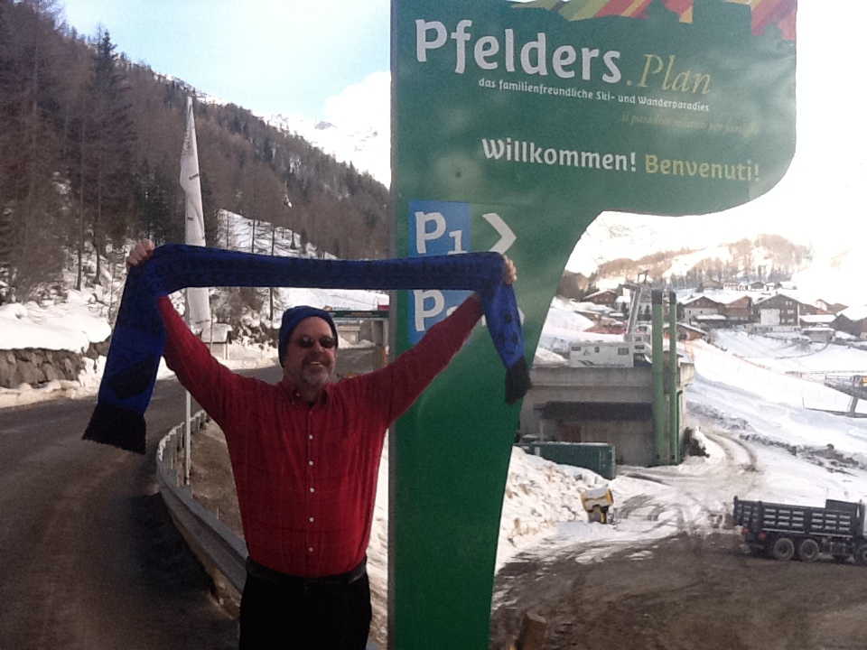 Ein Schal geht auf Reisen - Pfelders