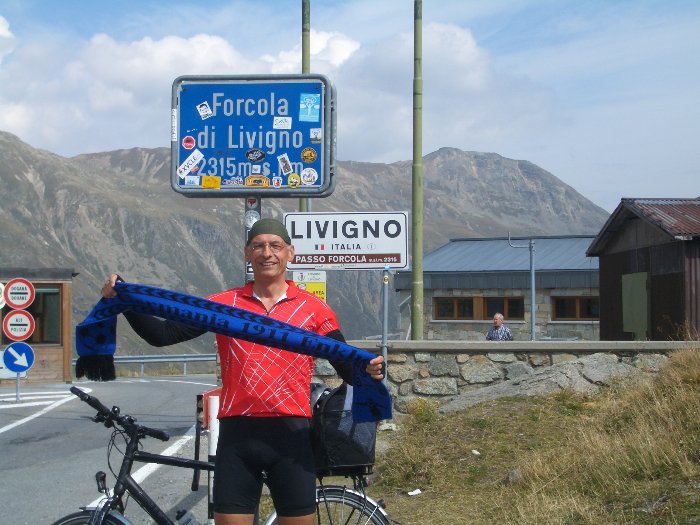 Ein Schal geht auf Reisen - Schweiz-Italien