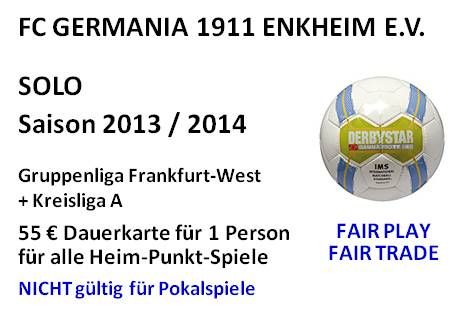 Dauerkarte FC Germania Enkheim
