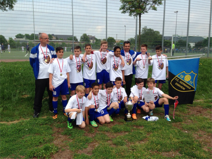 Kreispokalsieger 2014 - D1-Jugend FC Germania Enkheim